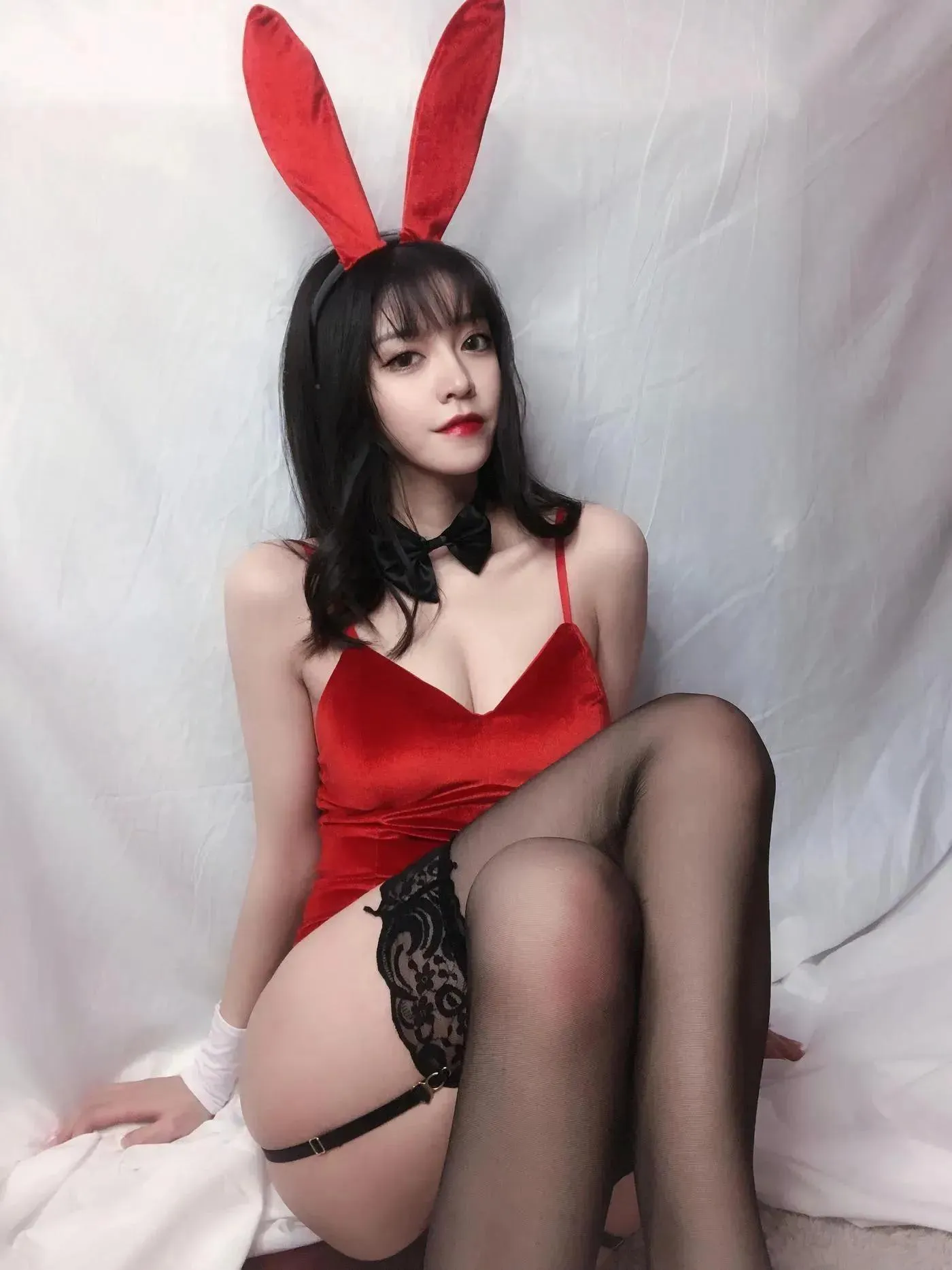 Kettoe – NO.10 红丝绒兔女郎 [64P]插图7